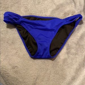 Blue bikini bottom